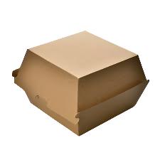 KRAFT Paper Burger Boxes 6x6"