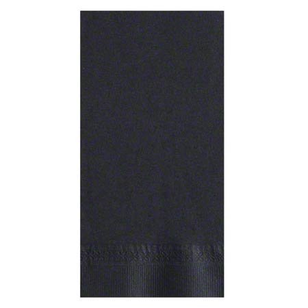 Dinner Napkin Black 2 Ply 16x16"