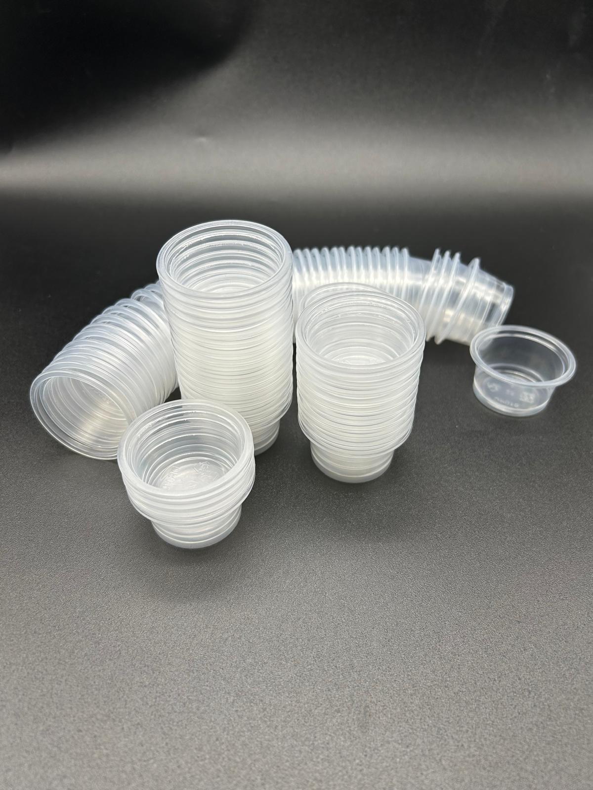 Plastic Portion Cups 0.75  Oz, AND 1 Oz