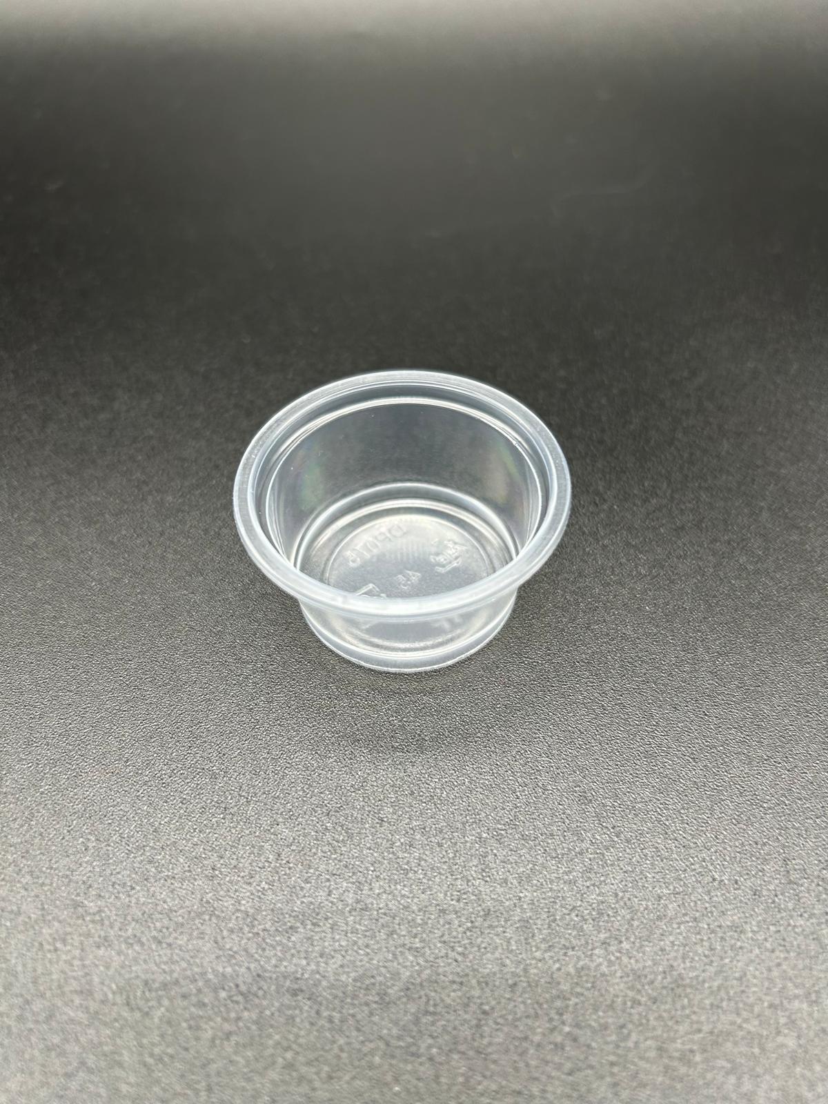 Plastic Portion Cups 0.75  Oz, AND 1 Oz