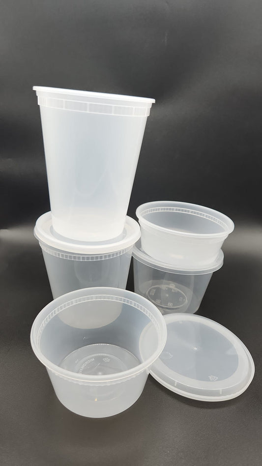 DELI CONTAINER WITH LIDS -240 sets