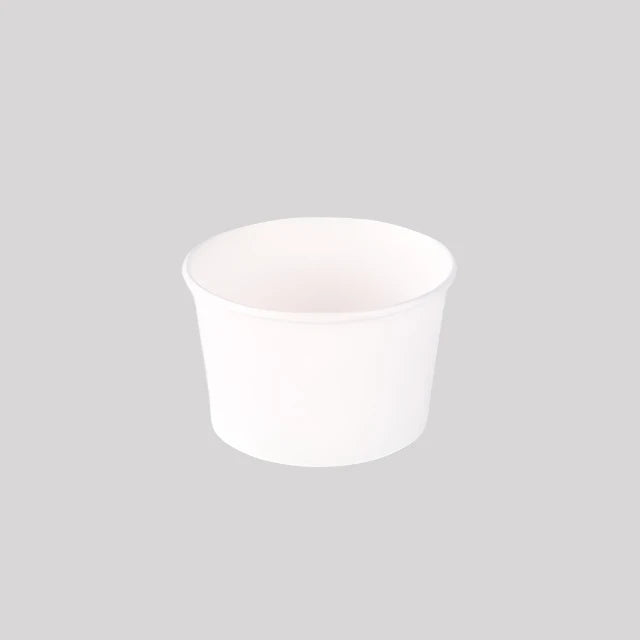 SMALL PAPER BOWLS - WHITE