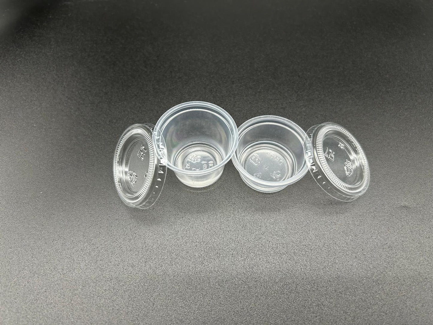 Plastic Portion Cups 0.75  Oz, AND 1 Oz